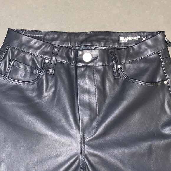 NWT Blanknyc Vegan Leather Pant in Boom Bap. - Picture 6 of 16